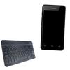 BoxWave Keyboard Compatible with QMobile Noir S4 - SlimKeys Bluetooth Keyboard, Portable Thin with Chiclet-Style Keys - Jet Black view 1