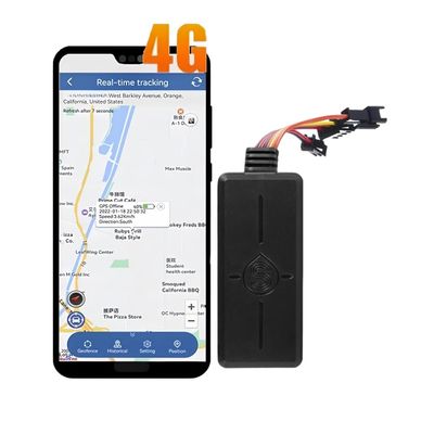 4G GPS Tracker for Vehicles - Remotely Disable The Ignition from Any Location - Locator Tracking Device - Black - US Coverage-All Over The World