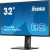 IIYAMA TFT XB3270QSU-B1 80cm IPS 31.5''/2560x1440/DP/2xHDMI/3xUSB/RH view 4
