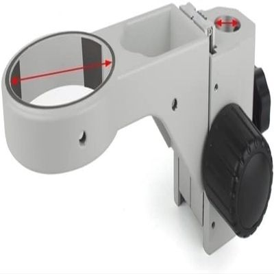 76mm Diameter Microscope Stand Holder Bracket Stereo Zoom Microscope Adjustable Industrial Trinocular Binocular Microscope Arms (Color : 76mm-25mm-01)