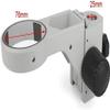 76mm Diameter Microscope Stand Holder Bracket Stereo Zoom Microscope Adjustable Industrial Trinocular Binocular Microscope Arms (Color : 76mm-25mm-01) view 2