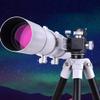 Getting Started Travel Outdoor Telescope,telescopes for Adults and Kids,Astronomy Telescopes,700mm Focal Length Refractor with 10mm /20mm Eyepiece Tripod and Smartphone Holder (Color : Package 1) (P view 1