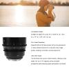 14mm T2.9 Large Aperture APS C Ultra Wide Angle Cine Lens,Full Frame Manual Fixed Focus Cinema Lens Compatible for SL SL1 SL2 Fp L FP S1 S1R S1H S5 Cameras view 3