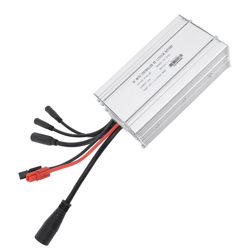 Electric Bike Brushless Motor Controller, Premium Aluminum Alloy Design, Waterproof, 30A for Electric Bikes, Easy Wiring and