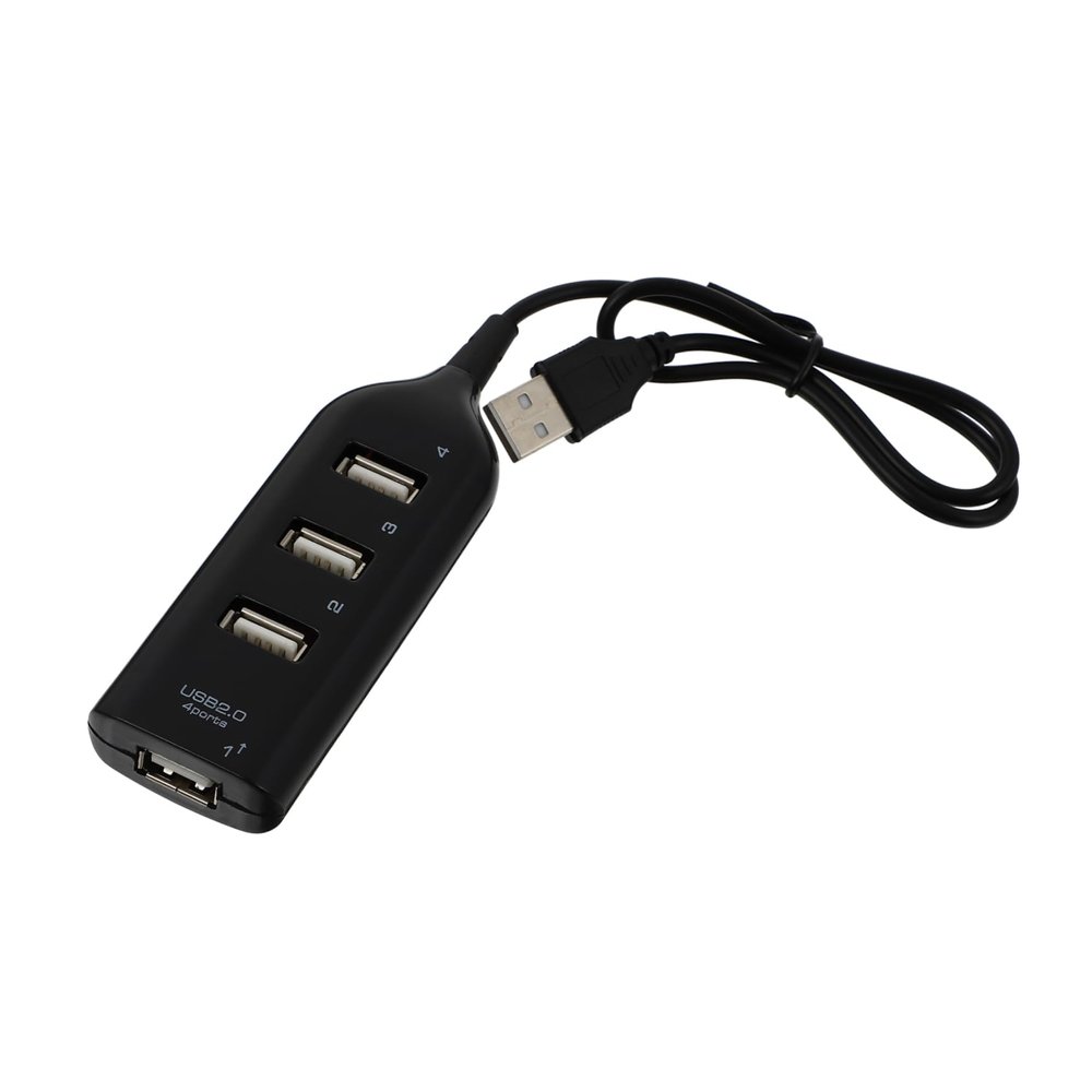 Beatifufu USB Hub Mini USB Hub for Pc USB 2.0 Splitter 4 Port Expander Practical USB Divider