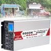4000 5000 6000 8000 Watt Power Inverter Pure Sine Wave Inverter DC 12V 24V 48V 60V to AC 110V 220V Converter for Home RV Camping Power Inverter for Vehicles Car with LED Display,4000W-48Vto220V view 1