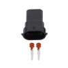 Milkweed Multi-Purpose 2 Pin Fog Lamp Harness Lamp Holder with End Plug Kit Female and Male Socket H11 H8 H9 Lamp Socket DJ7028Y-2.8-11/21 (Size : 10 Sets) view 3