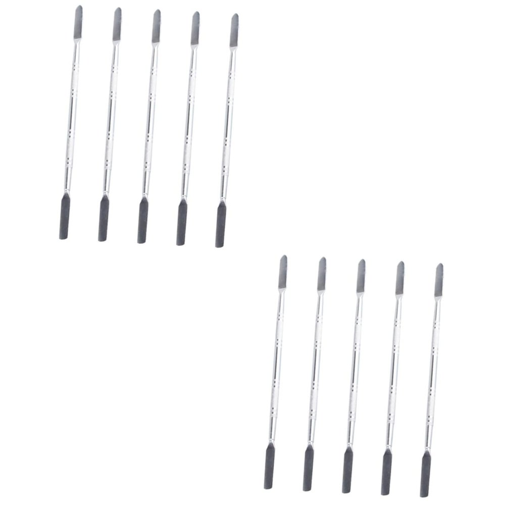 OSALADI 10pcs Double-Ended Opening Stick Repair Tools Stainless Steel Praying Tool for Mobile Phone Tablet Laptop LCD Electronics