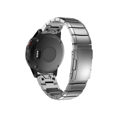 26mm 22mm Quickfit Titanium Strap For Garmin Fenix 6/6X/6XPro/7/7X/5/5X/5XPlus/3 Metal Release Watch Band For Forerunner 945 935 (Color : Gray 03, Size : 22mm)