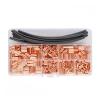 BUIEX 480Pcs Copper GT Small Copper Tube Connection Tube Wire Connector Terminal Crimp Copper Tube Butt Terminal Connector Set Box (Color : 1 Tool) view 2