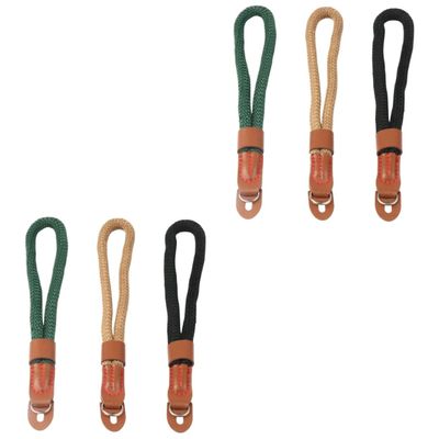 OSALADI 6pcs Camera Wrist Strap Camera Lanyard Comfortable Flexible Design for Outdoor Photography and Travel