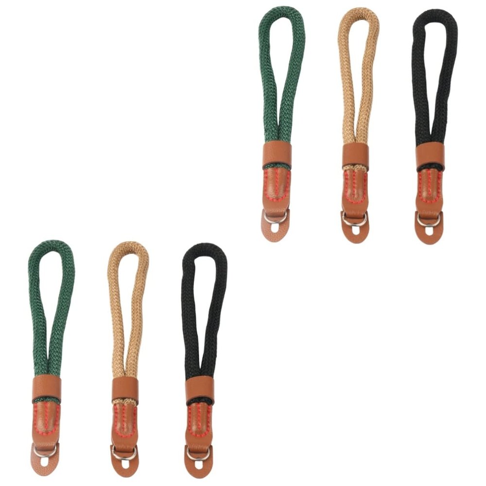 OSALADI 6pcs Camera Wrist Strap Camera Lanyard Comfortable Flexible Design for Outdoor Photography and Travel