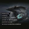 Sanpyl Motorcycle Helmet Headsets, BT 5.1 Helmet Intercom System, Call Music Control, with 2K HD Camera view 3