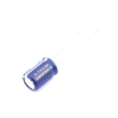 2 Pcs Super Capacitor 2F 2.7V Radial Lead, P=3.5mm CXHP2R7205R-TW 2.7V2.0F