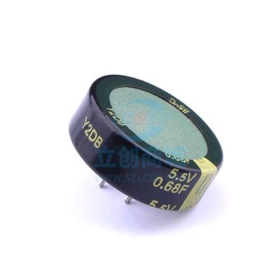 DirectNine Basics 2 Pcs Super Capacitor 680mF -20% -+80% 5.5V Plug-in SC EC 5R5 684 M