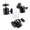 OSALADI 1/4 Thread Mini Tripod Head Ball Head Screw for 360 Pan Camera Tripod Accessory view 2