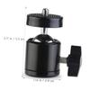 OSALADI 1/4 Thread Mini Tripod Head Ball Head Screw for 360 Pan Camera Tripod Accessory view 4