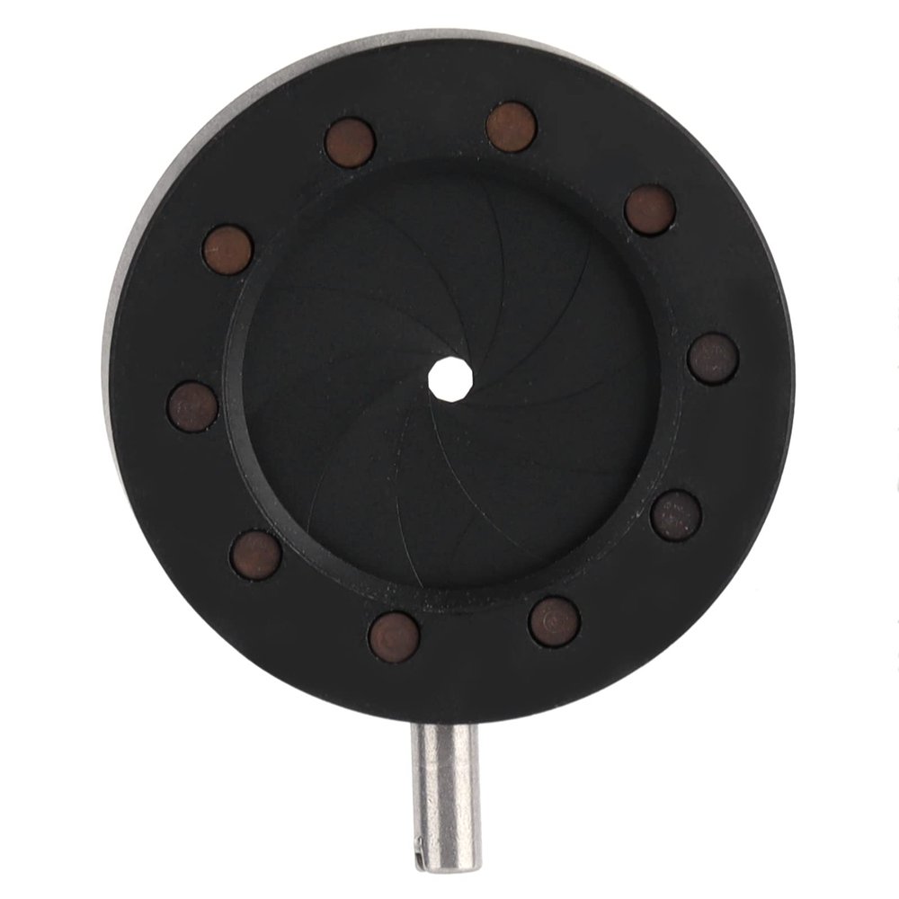 Adjustable Diaphragm Manual Aperture Lens SK12 M4 1-12mm for Camera,Exquisite and Smooth, high Accuracy, Anti and, Practical Accessory for Lasers, Cameras