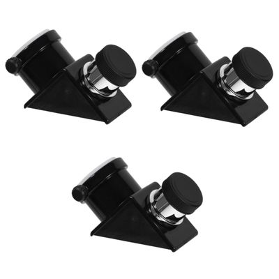 ARTIBETTER 3pcs Diagonal Mirror for Astronomical Telescope Erecting Prism Diagonal Optic Images for Telescopes and Spotting Scopes Standard Interface
