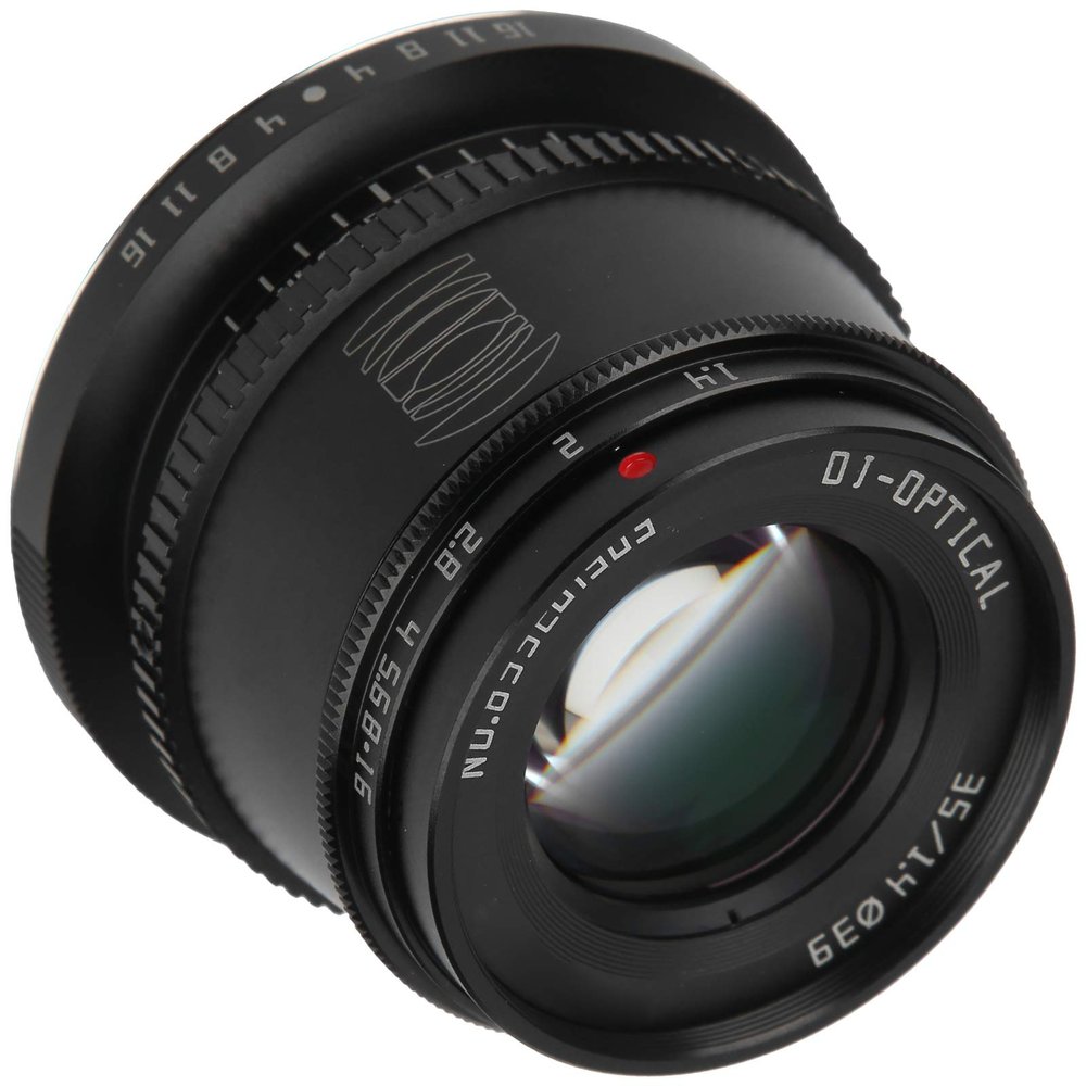 Acouto 35mm F1.4 Large Aperture M43 Portrait Lens for GH5 GX8 GF9 G7 Camera Alloy Aviation Grade Aluminum, 45 WideAngle Visual Effect, 0.28m Minimum Focusing Distance, Suitable