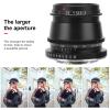 Acouto 35mm F1.4 Large Aperture M43 Portrait Lens for GH5 GX8 GF9 G7 Camera Alloy Aviation Grade Aluminum, 45 WideAngle Visual Effect, 0.28m Minimum Focusing Distance, Suitable view 3