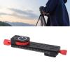 160 Wormdrive Macro Rail,for Macro Photography Track,High Accuracy Aluminum Alloy Quick Release Plate with 1/4 Screw Hole for DSLR Camera Tripod Ballhead view 3