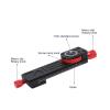 160 Wormdrive Macro Rail,for Macro Photography Track,High Accuracy Aluminum Alloy Quick Release Plate with 1/4 Screw Hole for DSLR Camera Tripod Ballhead view 4