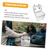 jojofuny Compact Camera Lens Storage Box Durable Wear-resistant Container for Lens and Small Items Versatile Organizing for Travel and Home Use view 2