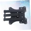 HOMSFOU Rotatable Tv Wall Mount Bracket Stretchable Holder with Dual Swivel Tilt Easy Install for Flat Panel LCD Led Tvs for Home Commercial Use view 2