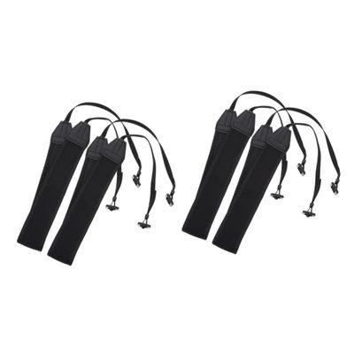 HOMSFOU 4pcs Neoprene Camera Strap Shoulder Wrist Support for and Mirrorless Cameras Breathable Wear-resistant Crossbody Accessory for Photographers