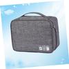 HOMSFOU Electronics Organizer Electronics Accessories Supplies Cable Storage Bag Small Organizer Bag Electronic Organizer Case Dsl Cable Electronic Package Water Proof Travel view 4