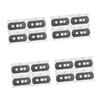 DOITOOL 16pcs Blank Audio Tapes Recordable Cassette Tapes for Music Lectures and DIY Projects Transparent Case for Easy Organization view 1