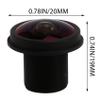 Pasuihcay HD fisheye CCTV Lens 5MP 1.8mm M12x0.5 Mount 1/2.5 F2.0 180 Degree for Video Surveillance Camera CCTV Lenses, black view 2