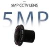 Pasuihcay HD fisheye CCTV Lens 5MP 1.8mm M12x0.5 Mount 1/2.5 F2.0 180 Degree for Video Surveillance Camera CCTV Lenses, black view 4