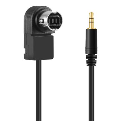 Pasuihcay Car 3.5mm Stereo Mini Jack for/Ai-NET 4FT 100cm Aux Car Audio Cable Fit for Adapter for Phone