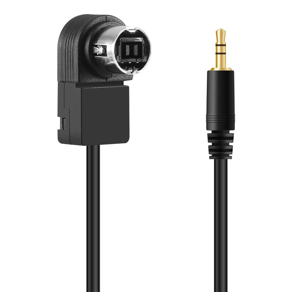 Pasuihcay Car 3.5mm Stereo Mini Jack for/Ai-NET 4FT 100cm Aux Car Audio Cable Fit for Adapter for Phone