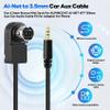Pasuihcay Car 3.5mm Stereo Mini Jack for/Ai-NET 4FT 100cm Aux Car Audio Cable Fit for Adapter for Phone view 4