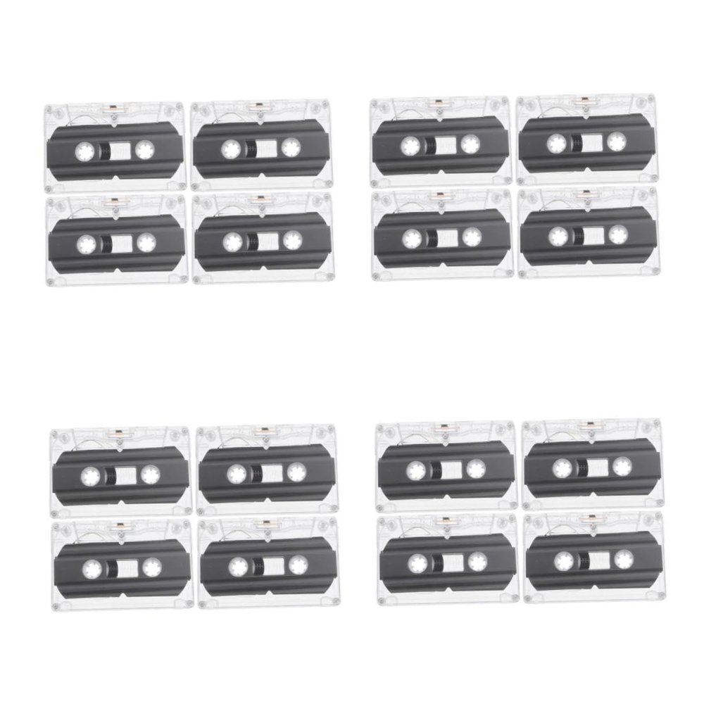 DOITOOL Pcs Recordable Audio Cassette Tapes Blank Cassette Tapes for Music Recording