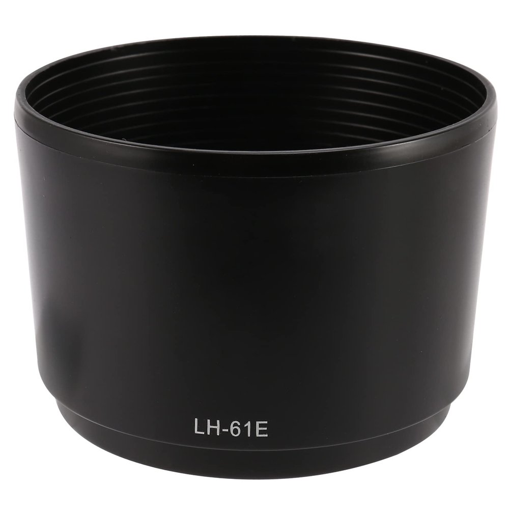 Pasuihcay Lens Hood for M.ZUIKO ED 75-300mm f/4.8-6.7 LH-61E Black