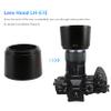 Pasuihcay Lens Hood for M.ZUIKO ED 75-300mm f/4.8-6.7 LH-61E Black view 4