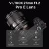 VILTROX 27mm F1.2 Pro E Mount Lens, 27mm f/1.2 Autofocus Large Aperture APS-C Prime Lens Compatible with Sony E Mount Mirrorless a7 a6700 a6500 view 2