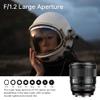 VILTROX 27mm F1.2 Pro E Mount Lens, 27mm f/1.2 Autofocus Large Aperture APS-C Prime Lens Compatible with Sony E Mount Mirrorless a7 a6700 a6500 view 3