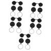 jojofuny 15pcs Rubber Lens Covers for Binoculars and Monoculars Scratch Protective Eyepiece and Objective Lens Caps Easy Installation Lightweight Design for Outdoor Use view 1