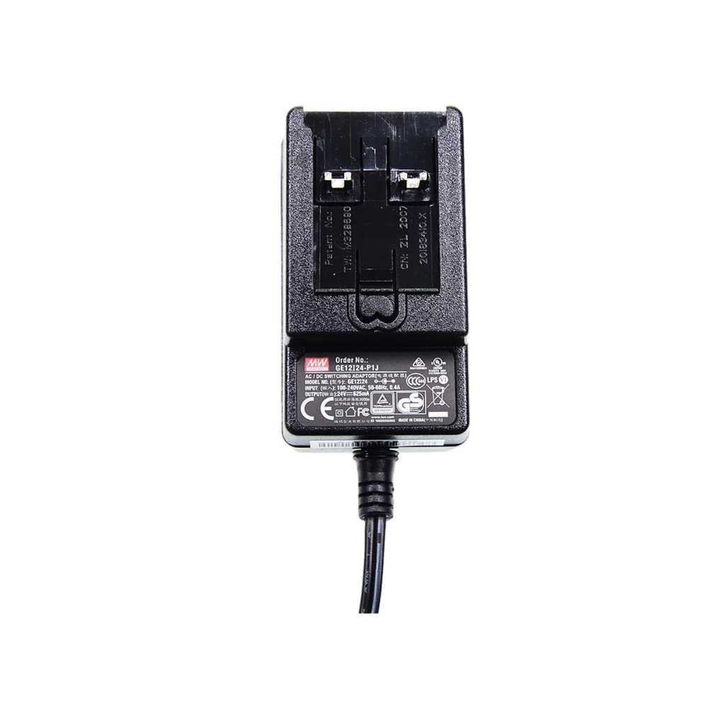 Mean Well GE Power Supply Adapter, GE12I15-P1J 12W 0.8A