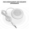 Locadence Computer Speakers, 3.5mm Jack Portable Round Wired Smoothness Sound Monitor Speakers for MP3 MP4 CD Player Mobile Phone view 3