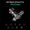 VILTROX 27mm F1.2 Pro Level Z Mount Lens - Autofocus, Large Aperture APS-C Lens Compatible with Nikon Z9 Z8 Z7 Z6 Z5 Z50 Z30 ZFC Cameras view 2