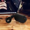 Pasuihcay USB Speaker Portable Loudspeaker Powered Stereo Multimedia Speaker for Notebook Laptop PC(Black) view 3