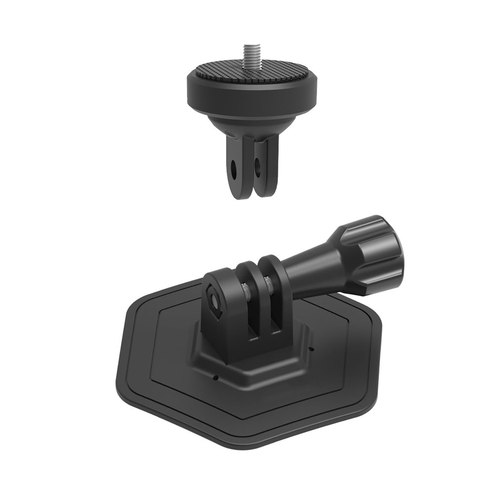 DAGIJIRD Helmet Adhesive Sticky Mounting with Buckle Attachment Accessories for DJI for Insta360 Action Cameras
