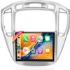 5GhzWiFi 8Core 6G 128G Android Car Stereo for Toyota Highlander 2000-2007 Radio with Wireless Carplay/Android Auto/9" 1280x720P Touch Screen DSP 36EQ/GPS/5.0 Bluetooth/FM RDS/AHD Backup Camera view 1