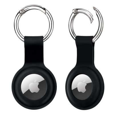 ColorCoral 2 Pack for AirTag/New airtag 2 Holder with Keychain Shockproof Protective Cover for Apple AirTag Durable Anti-Scratch Air Tag Case Silicone Sleeve Tracker Cover 2021 2026